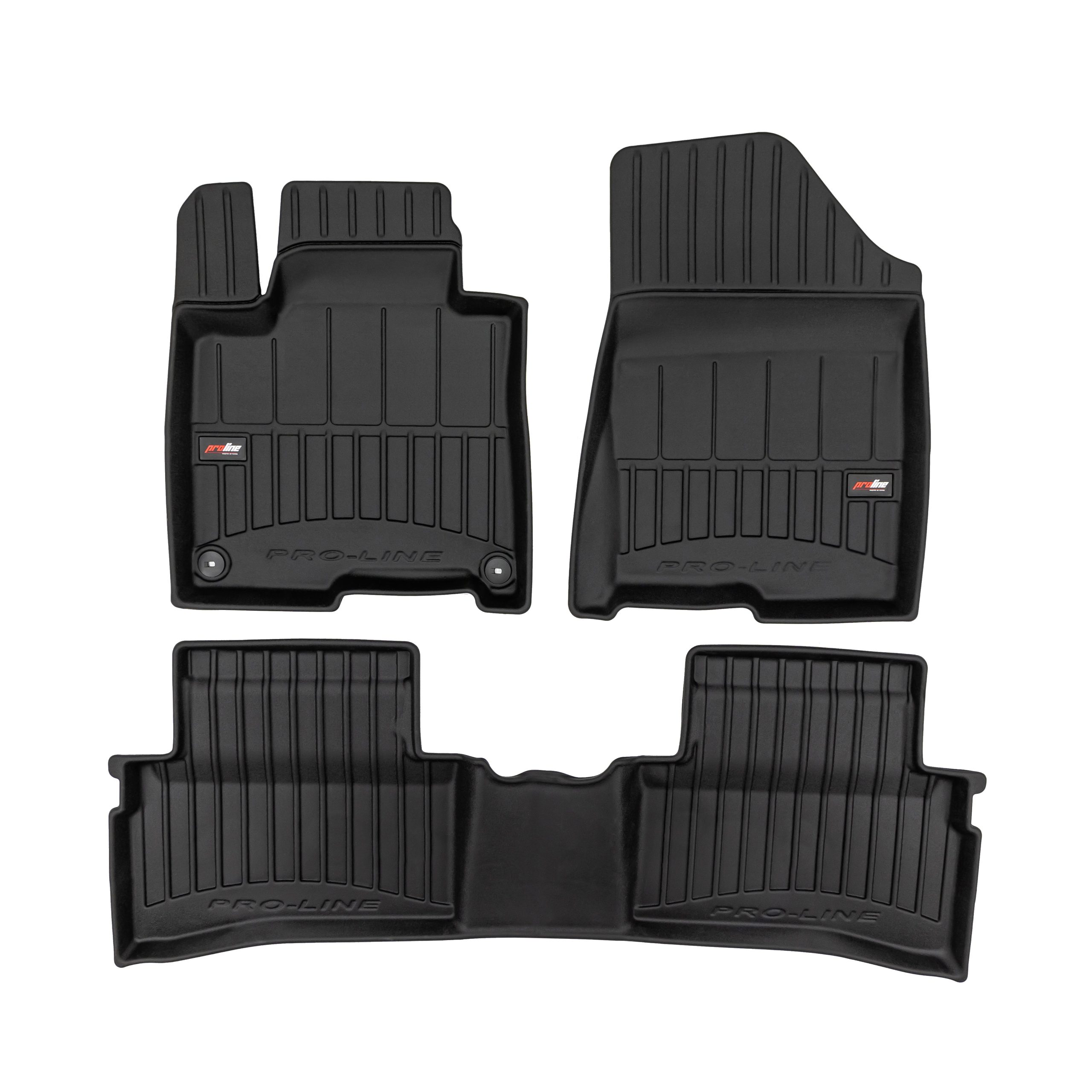 PACK 3 TAPETES BORRACHA PRO-LINE KIA SPORTAGE V 2021-> PHEV
