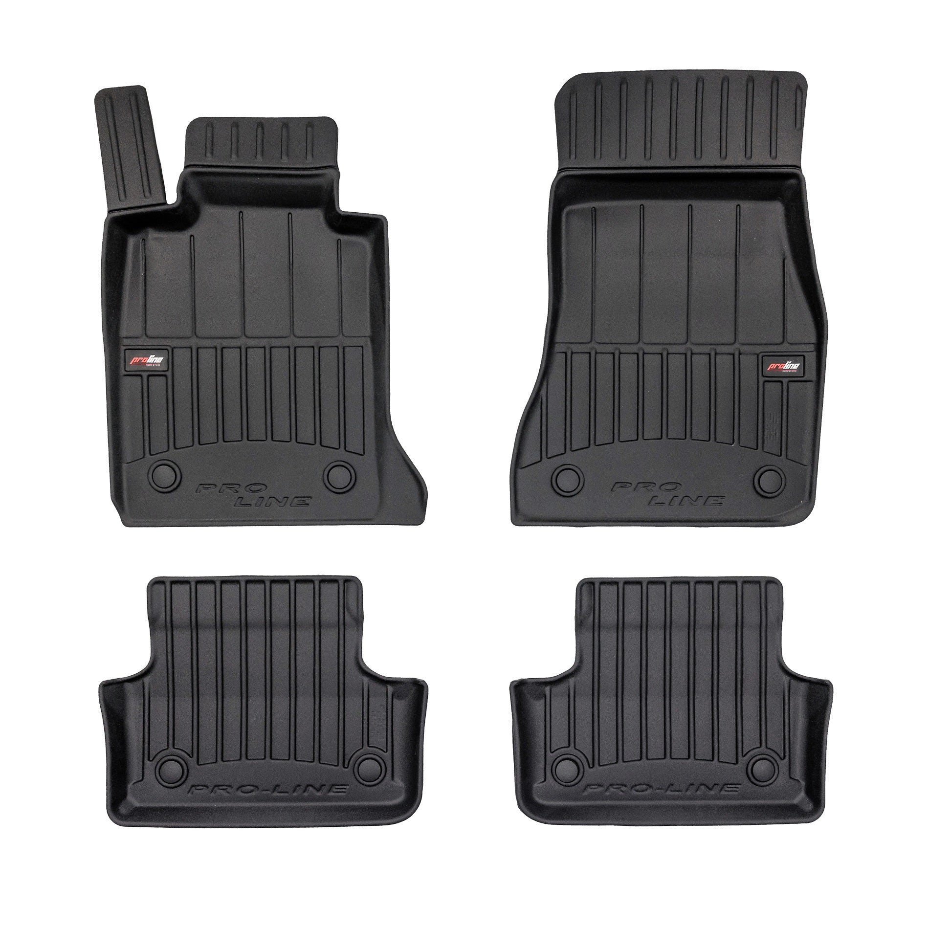 PACK 4 TAPETES BORRACHA PRO-LINE BMW 5 SERIES G31 2017-2023 HIBRIDO