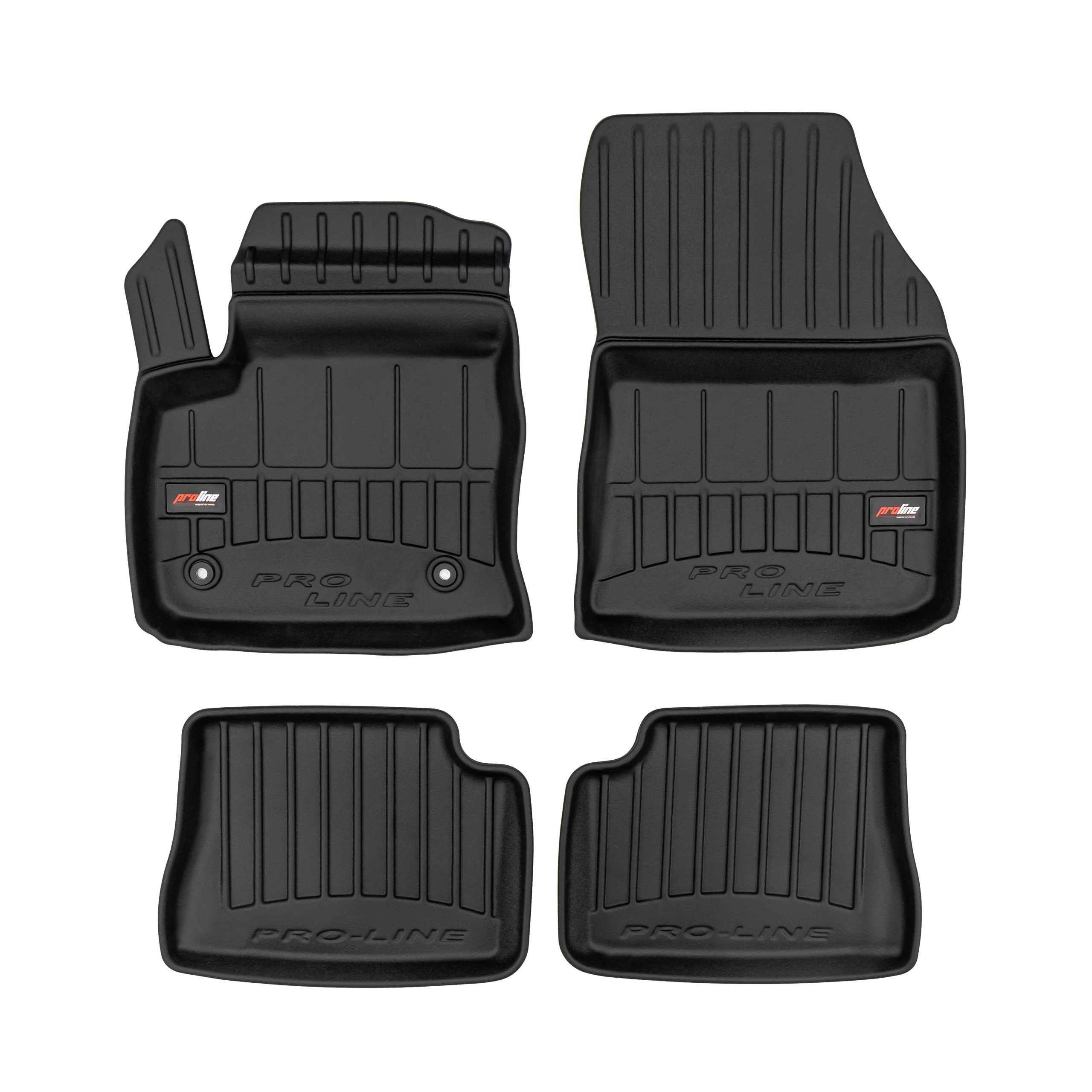 PACK 4 TAPETES BORRACHA PRO-LINE JEEP AVENGER BEV 2023-> ELETRICO