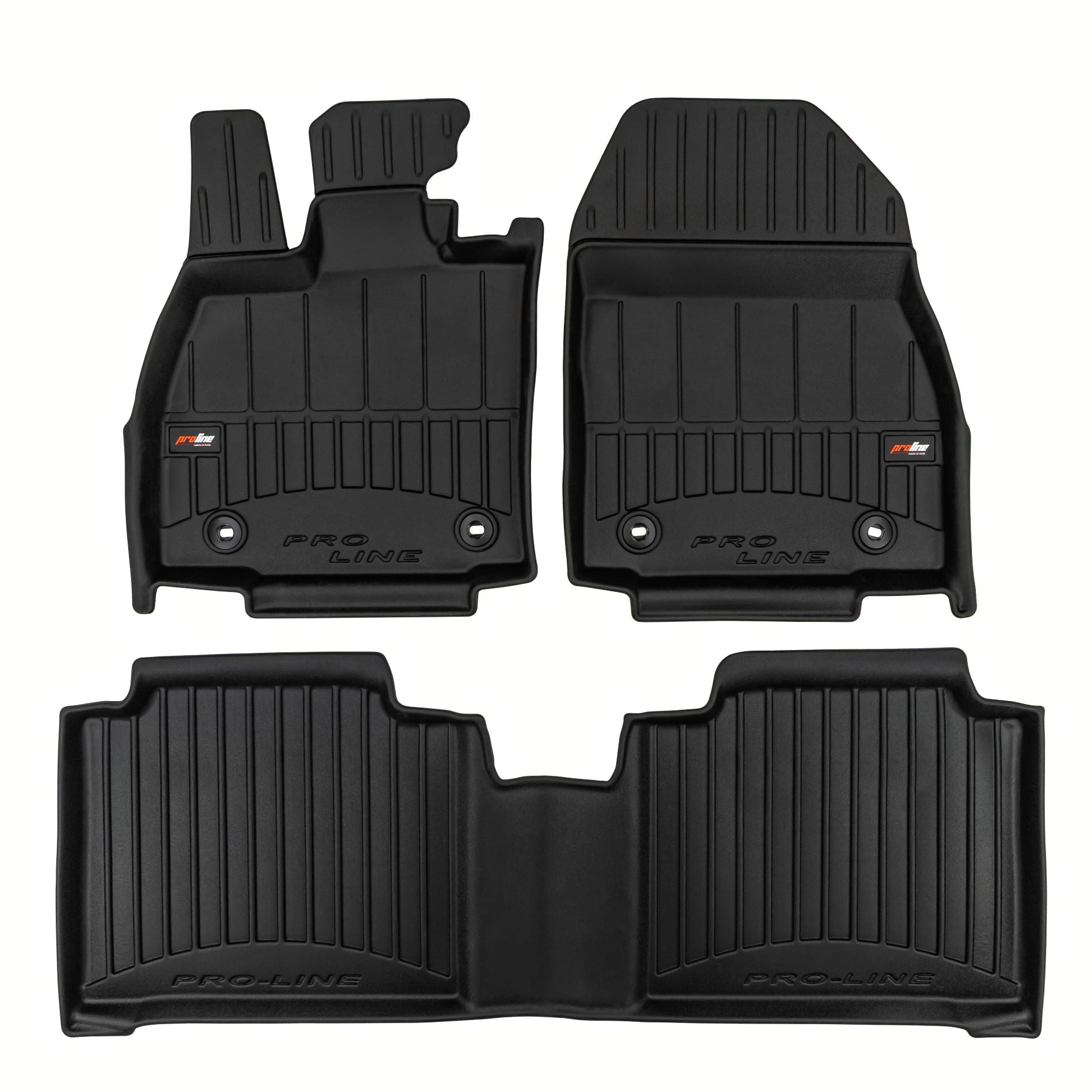 PACK 3 TAPETES BORRACHA PRO-LINE LEXUS RZ 2022->