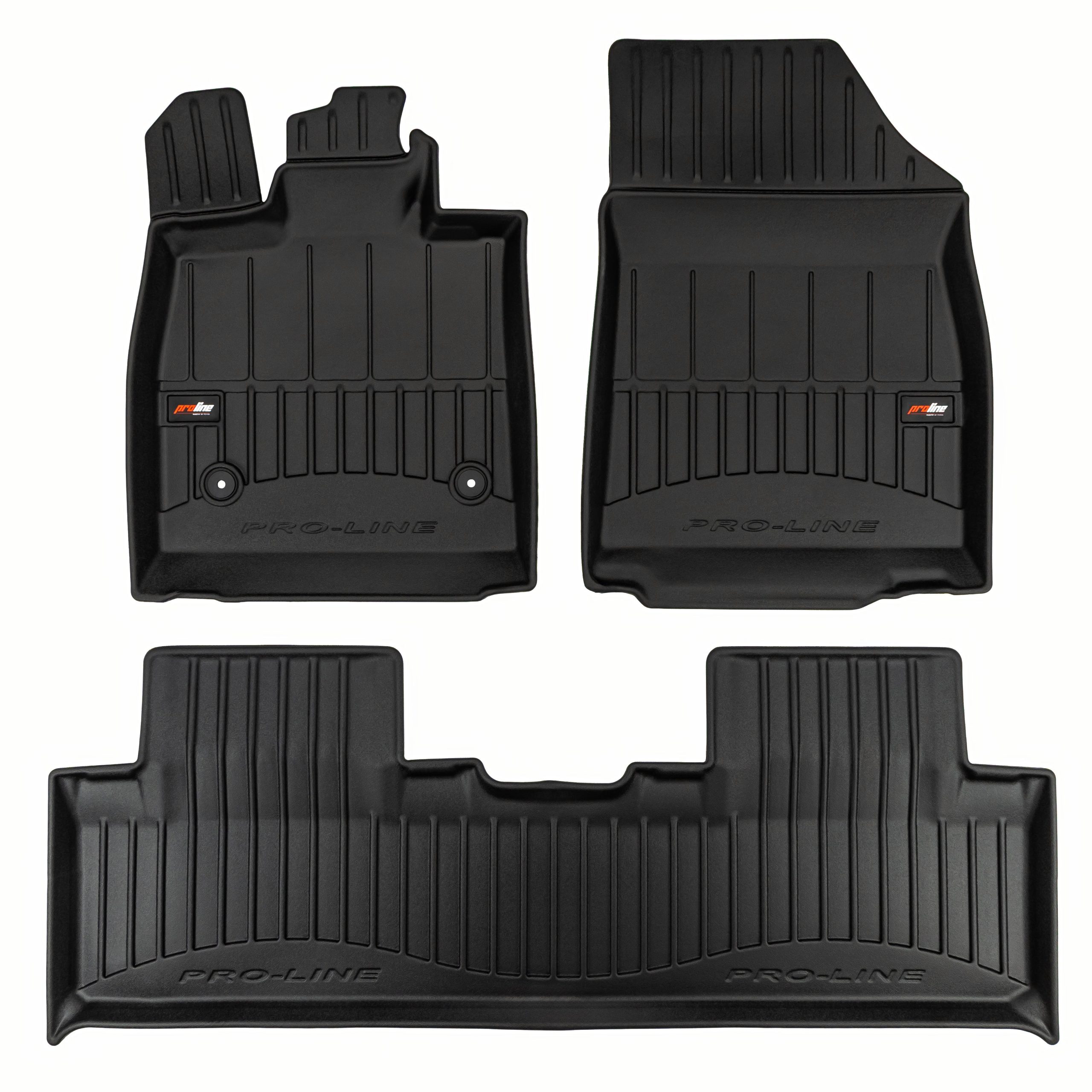 PACK 3 TAPETES BORRACHA PRO-LINE BYD SEAL U 2024->