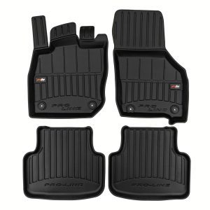 PACK 4 TAPETES BORRACHA PRO-LINE SKODA OCTAVIA IV 2019-> MILD HYBRID