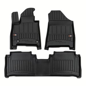 PACK 3 TAPETES BORRACHA PRO-LINE HYUNDAI SANTA FE V 2023-> PHEV 7 LUGARES 1ª E 2ª FILA