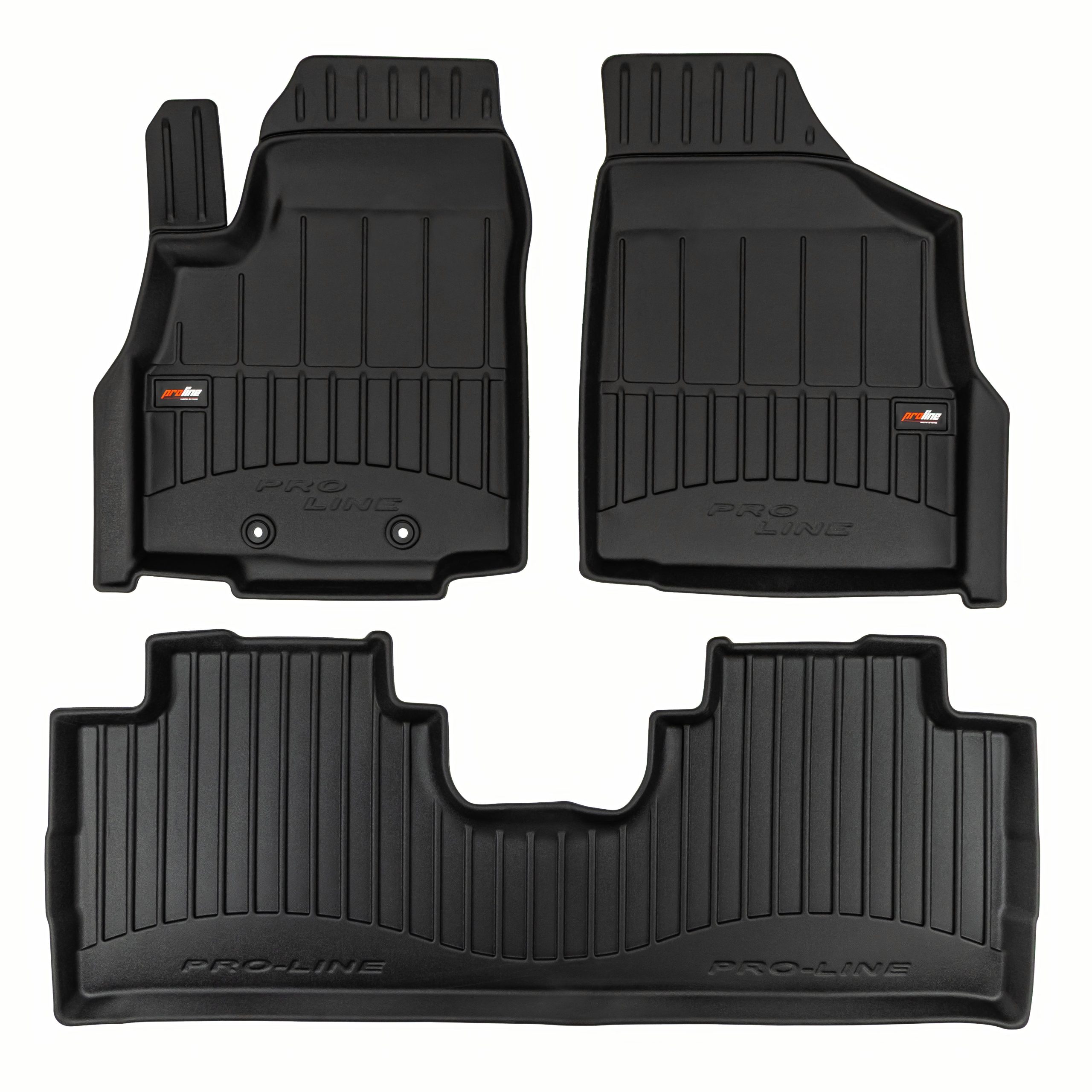 PACK 3 TAPETES BORRACHA PRO-LINE FORTHING T-FIVE 2024->
