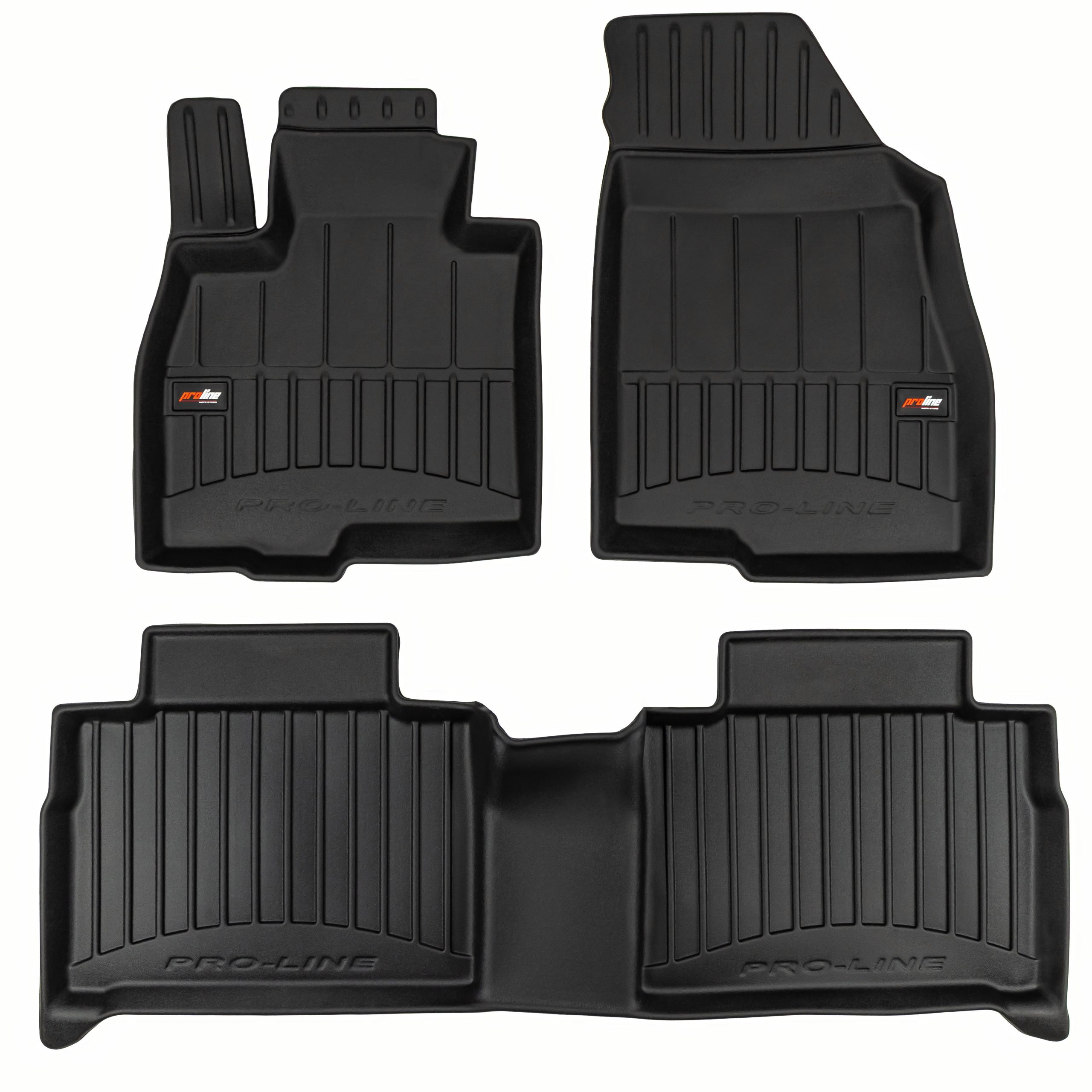 PACK 3 TAPETES BORRACHA PRO-LINE JAECOO J7 2025->