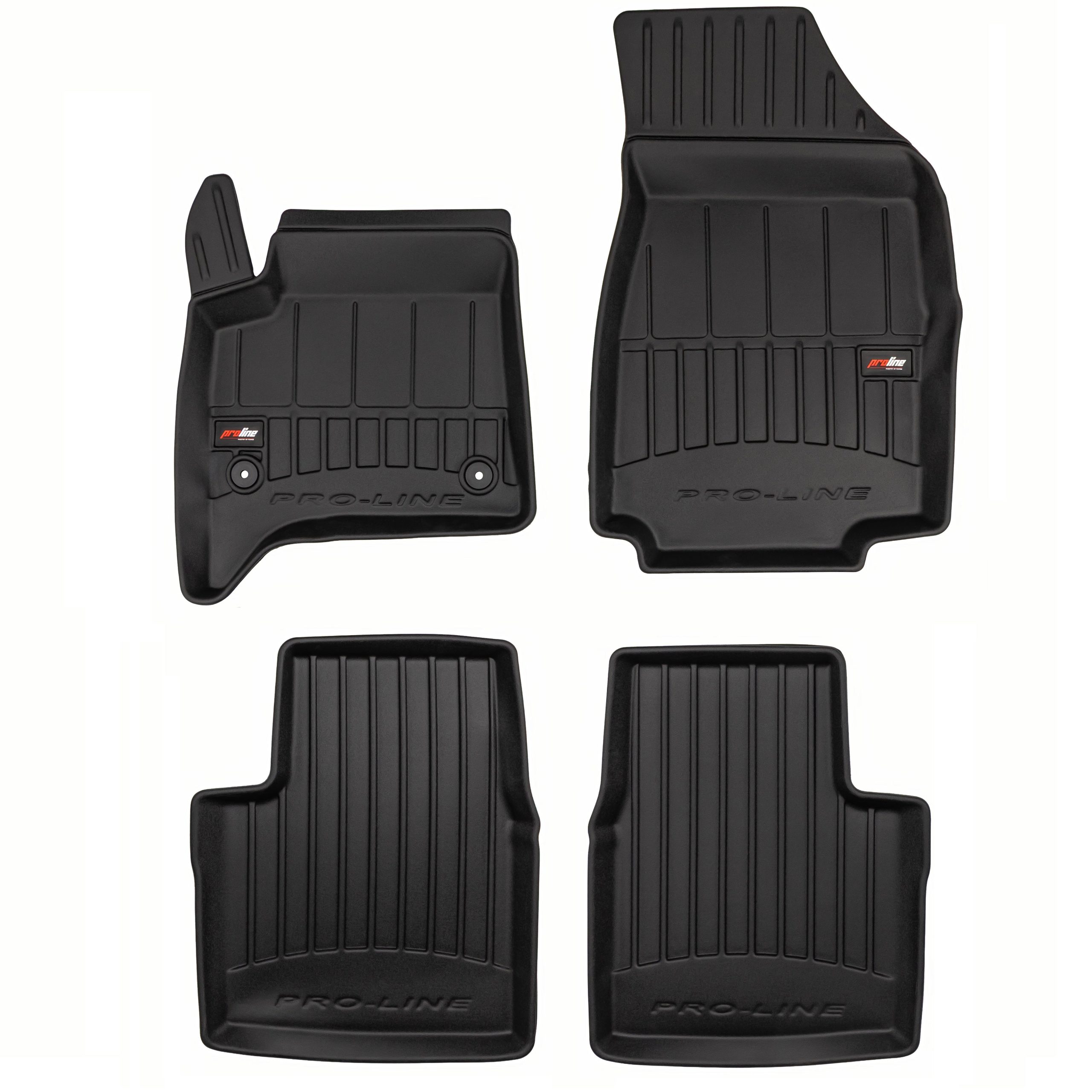 PACK 4 TAPETES BORRACHA PRO-LINE OPEL FRONTERA 2024-> HIBRIDO