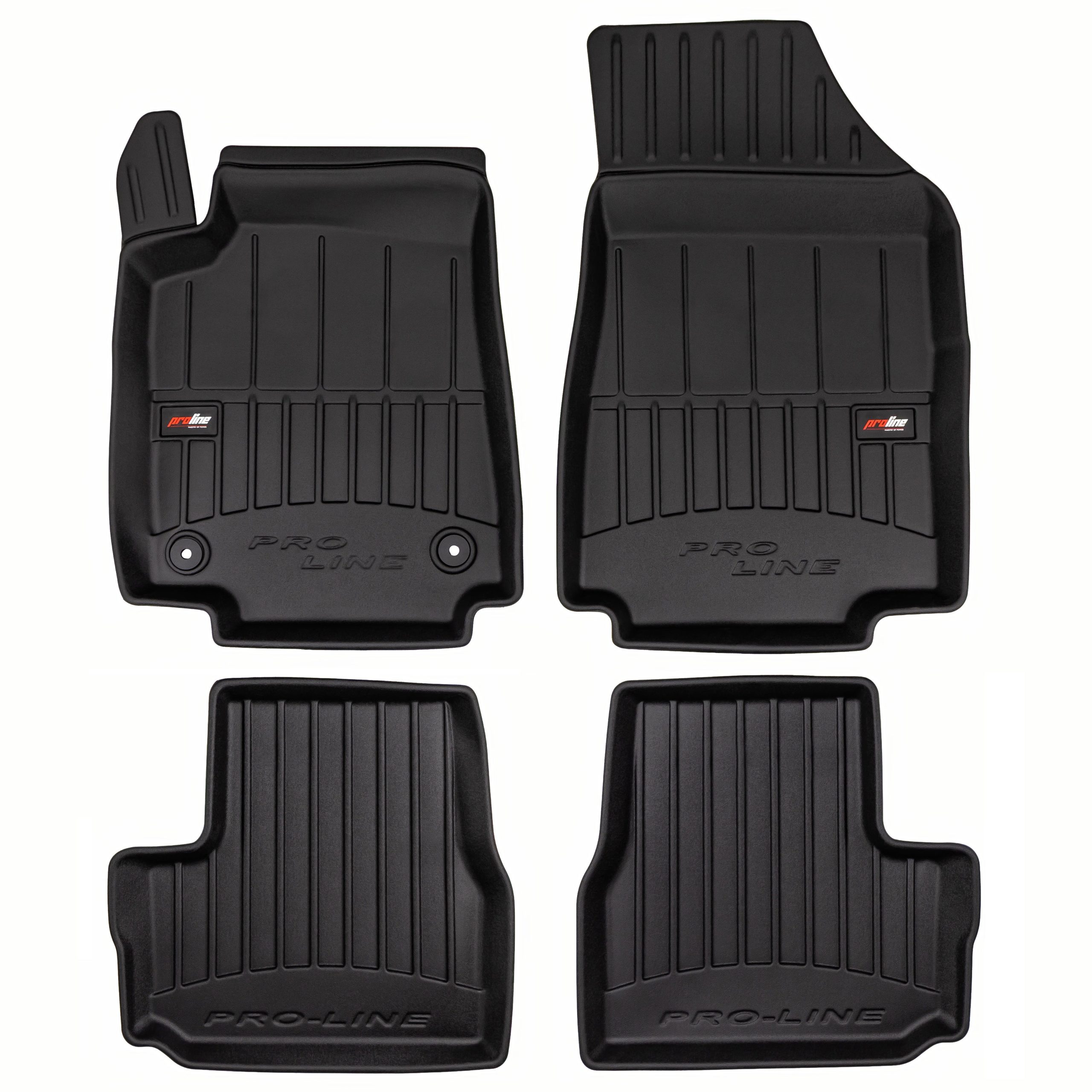 PACK 4 TAPETES BORRACHA PRO-LINE CITROEN C3 IV 2024->