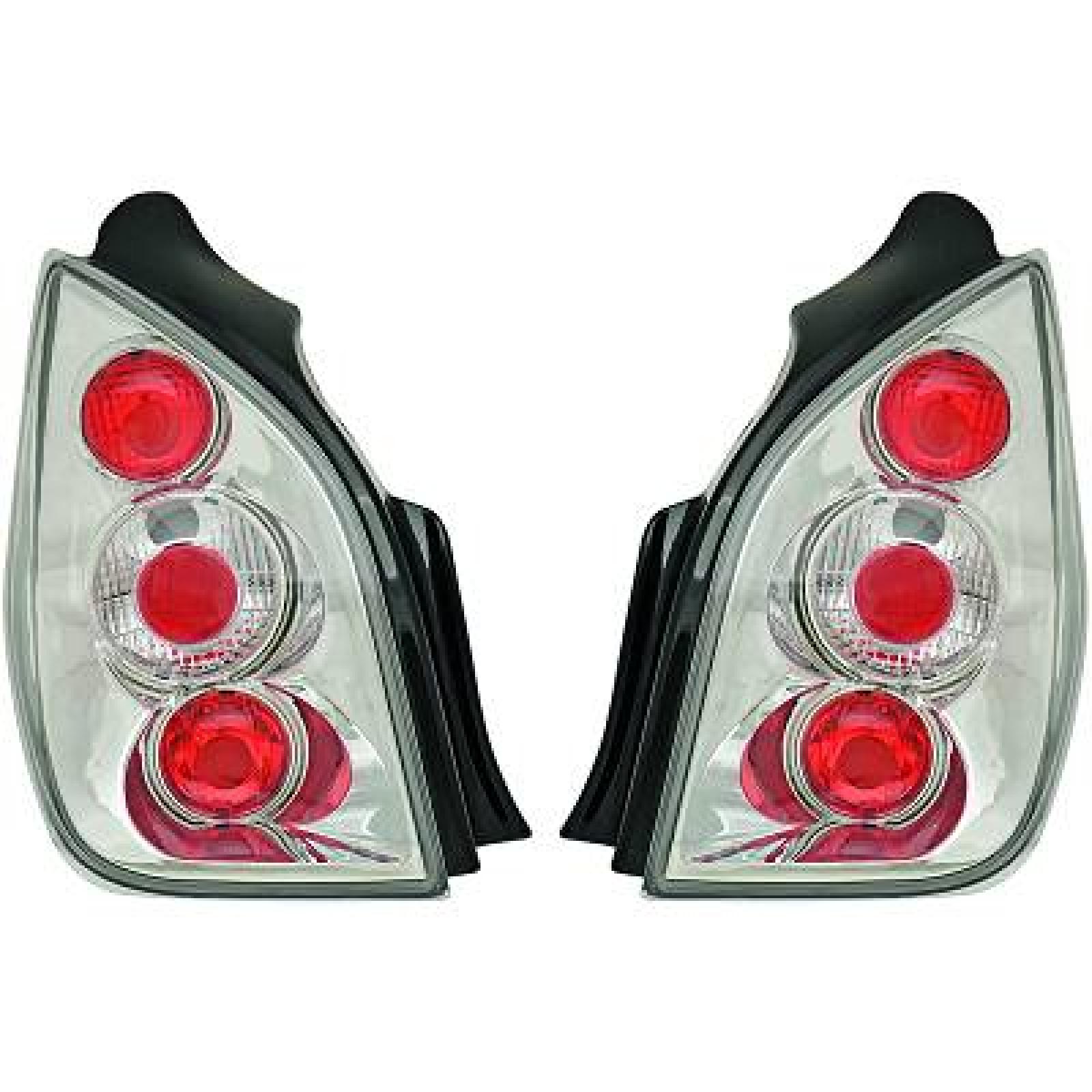 Jogo de farolins traseiros para Citroen C2 03-09