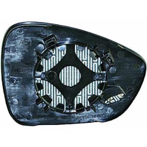 Vidro de espelho, espelho retrovisor exterior Direito para Citroen C3 09-16