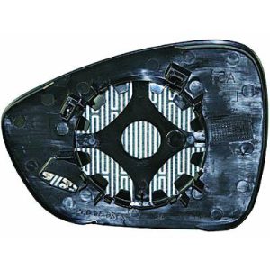 Vidro de espelho, espelho retrovisor exterior Esquerdo para Citroen C3 09-16