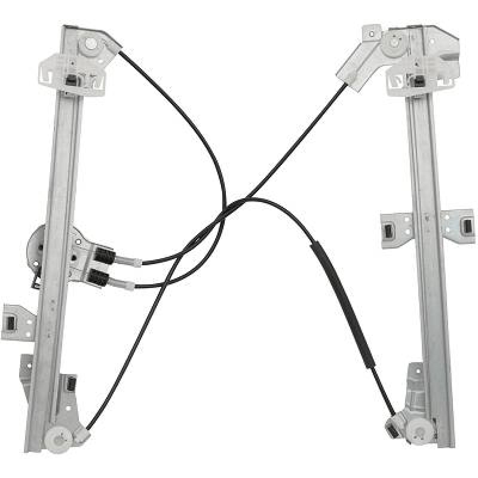 Elevador de vidro Dianteiro Direito para Citroen Berlingo 03-08