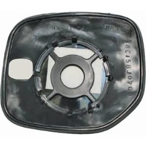 Vidro de espelho, espelho retrovisor exterior Direito para Peugeot Partner 96-02