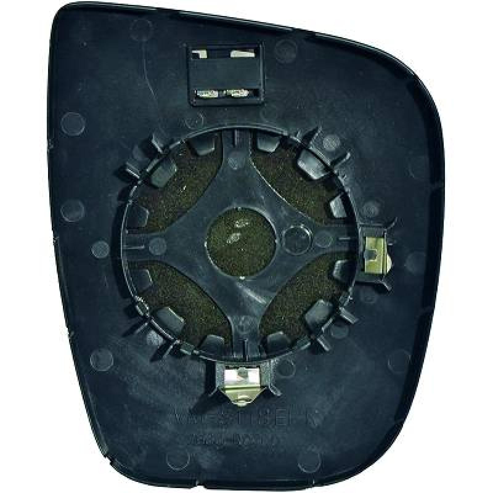 Vidro de espelho, espelho retrovisor exterior Direito para Citroen Berlingo Multispace/Furgão12-15