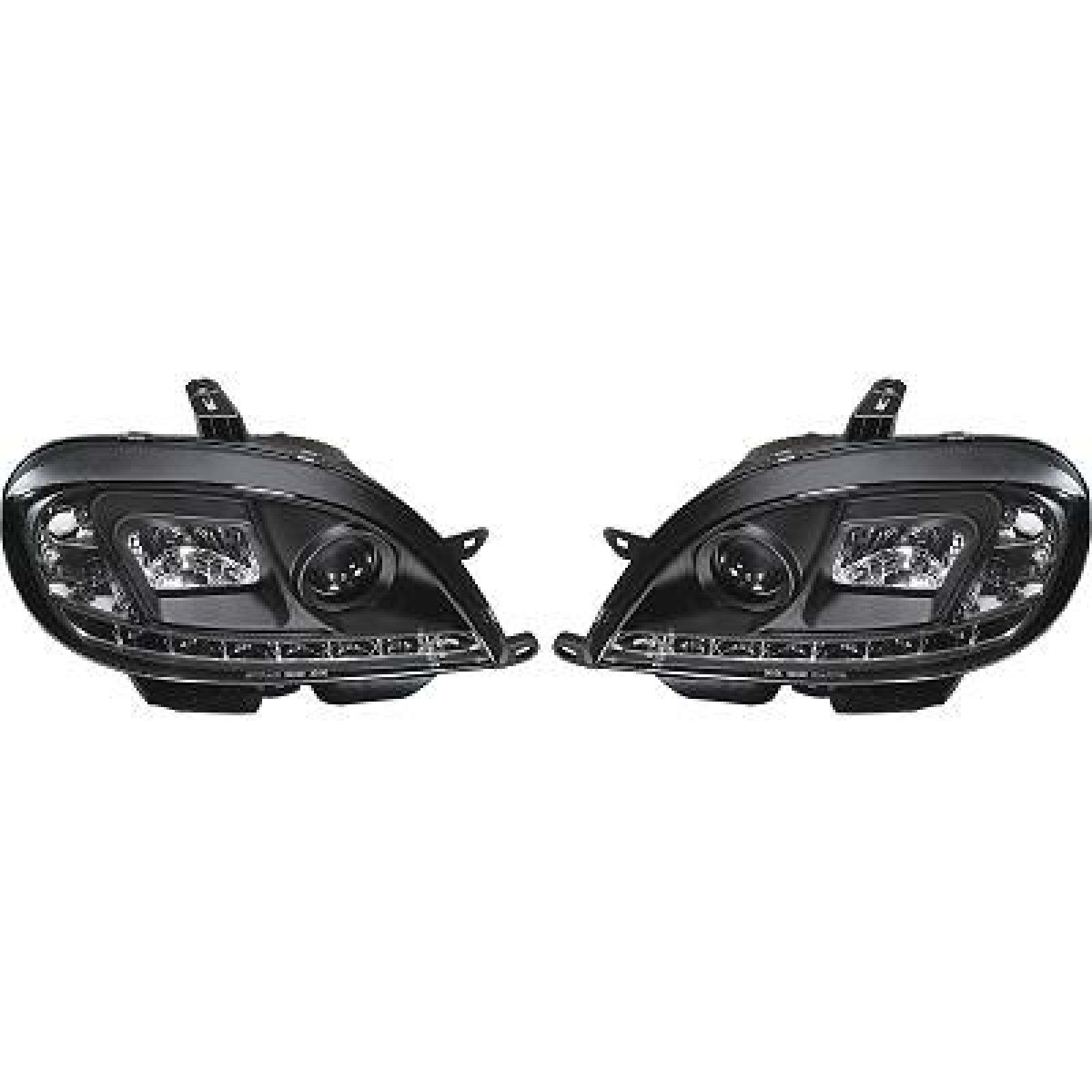 Jogo de faróis principais para Citroen Saxo 99-04
