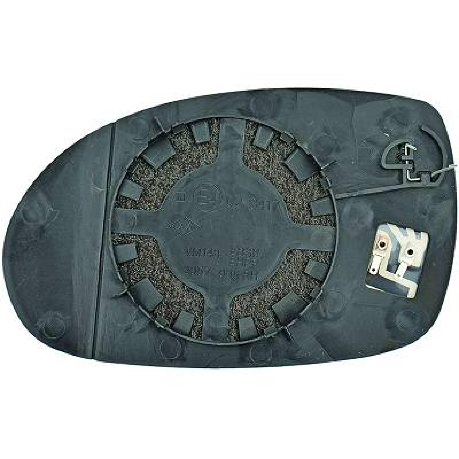 Vidro de espelho, espelho retrovisor exterior Direito para Citroen C5 Berlina,/Carrinha 04-08