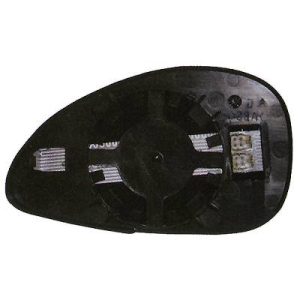 Vidro de espelho, espelho retrovisor exterior Esquerdo para Citroen C4 3/5 portas 09-10
