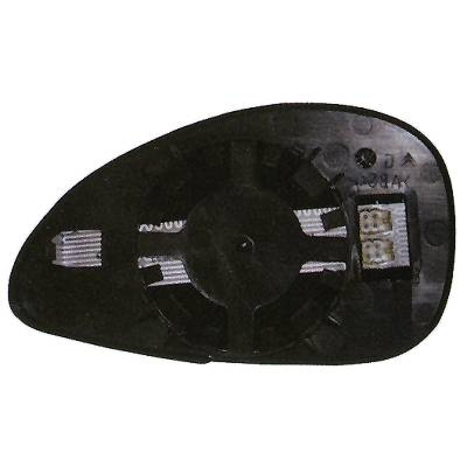 Vidro de espelho, espelho retrovisor exterior Esquerdo para Citroen C4 3/5 portas 09-10