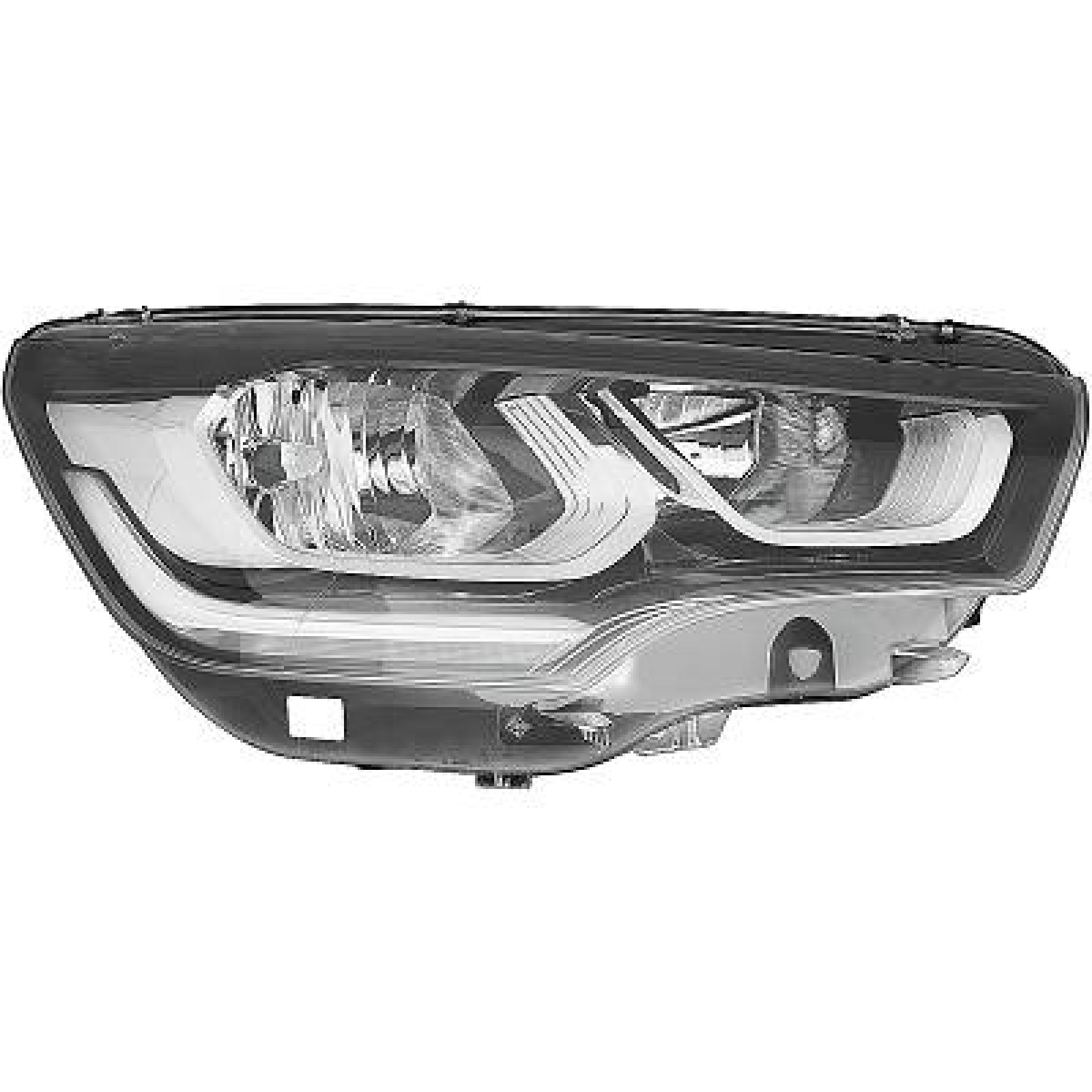 Farol principal Direito para Citroen C4 3/5 portas 15->>