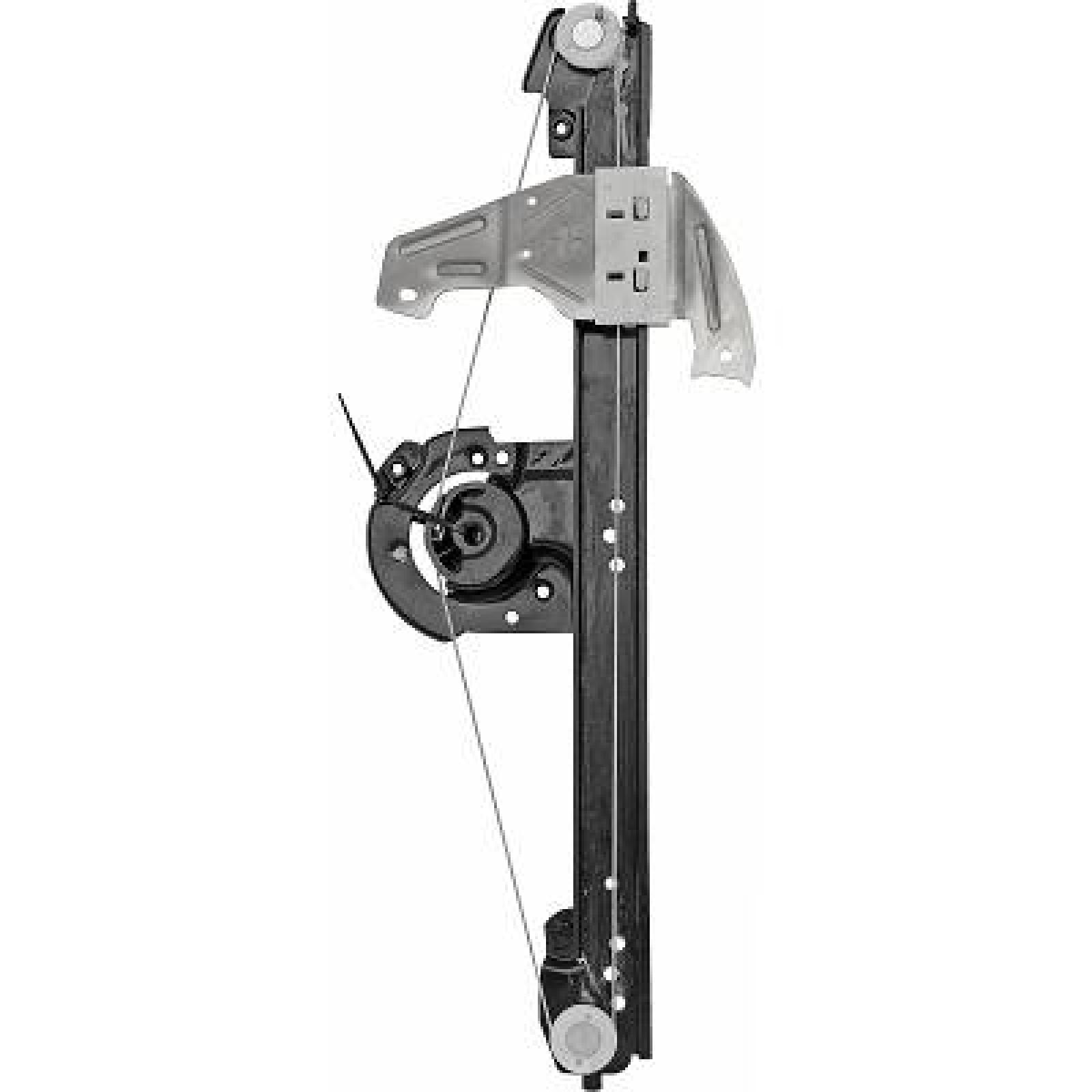 Elevador de vidro Dianteiro Direito para Peugeot 107 12->>
