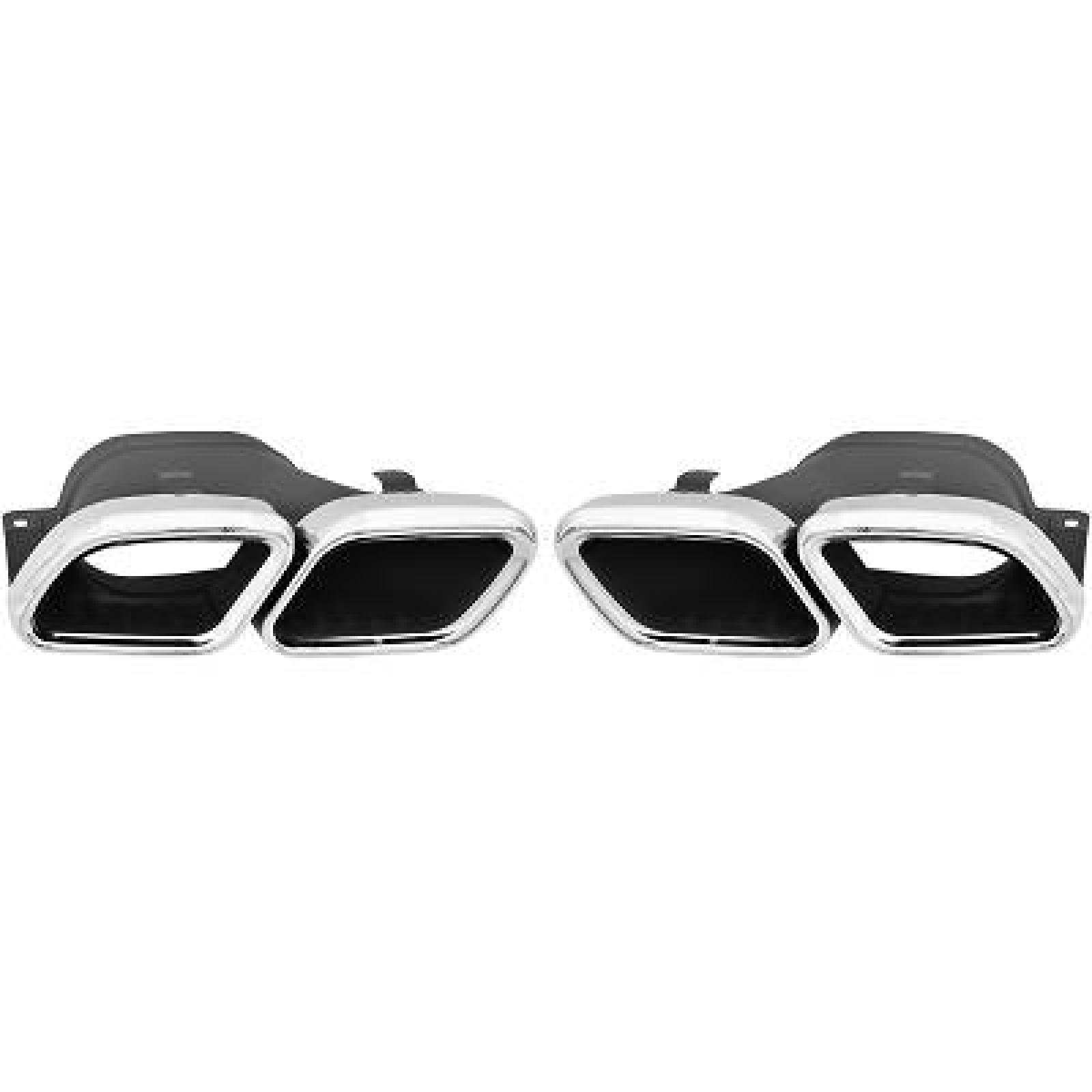 Deflector do tubo de escape Direito para Mercedes Classe C W205 Berlina/Coupé/Tour. 8.18-21