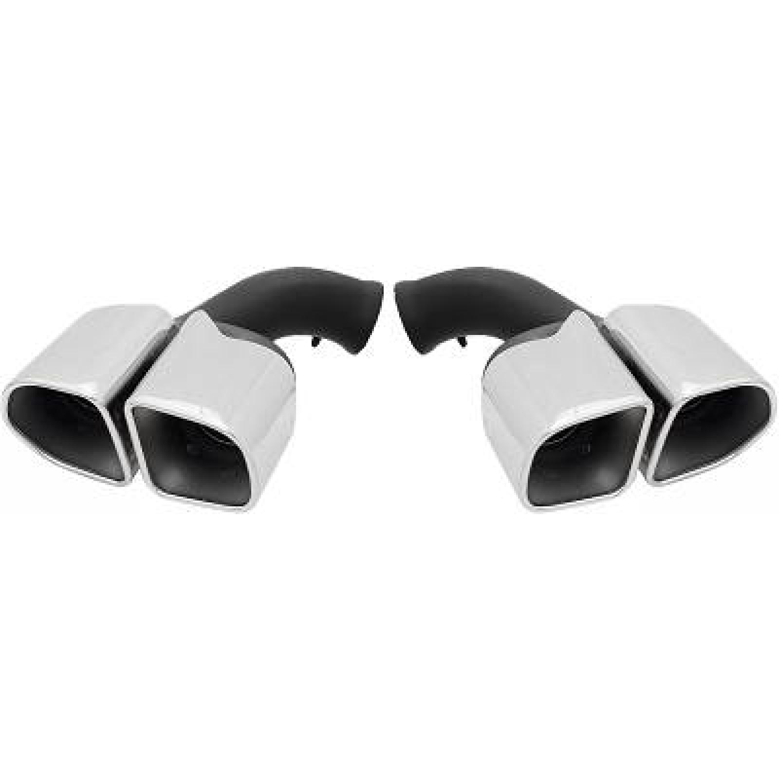 Deflector do tubo de escape para Porsche Cayenne 10-17