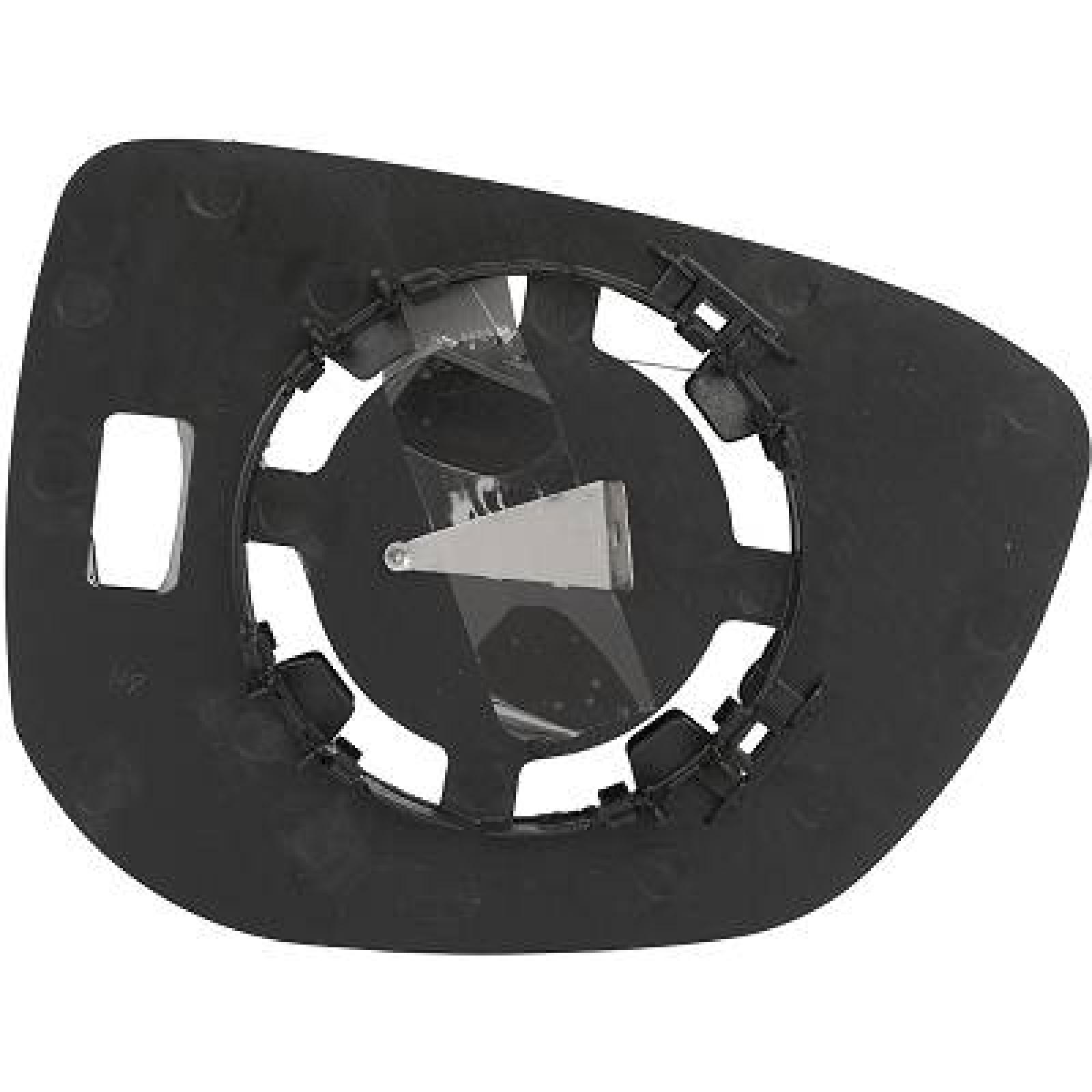Vidro de espelho, espelho retrovisor exterior Esquerdo para Citroen C-Elysee 13->>