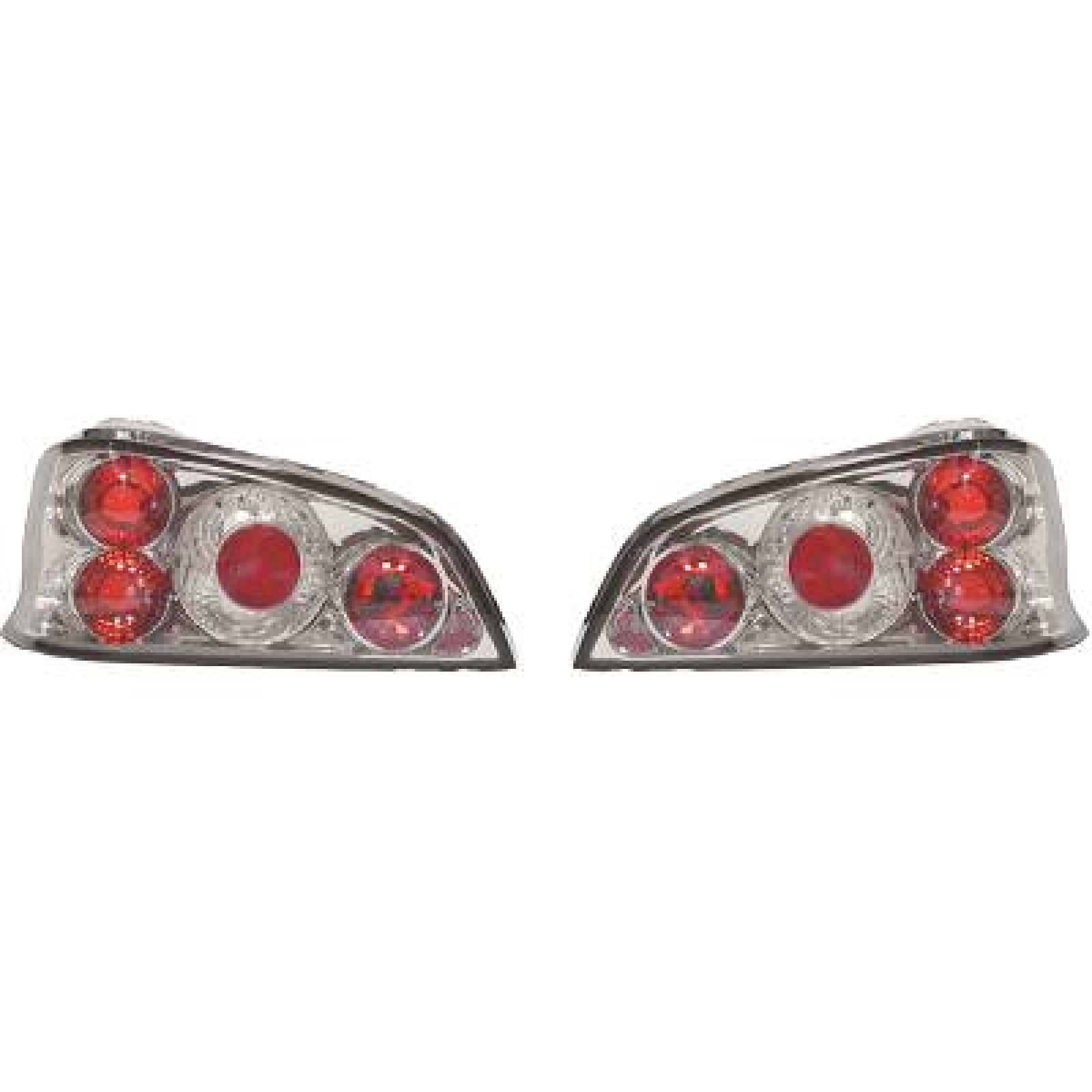 Jogo de farolins traseiros para Peugeot 106 95-05