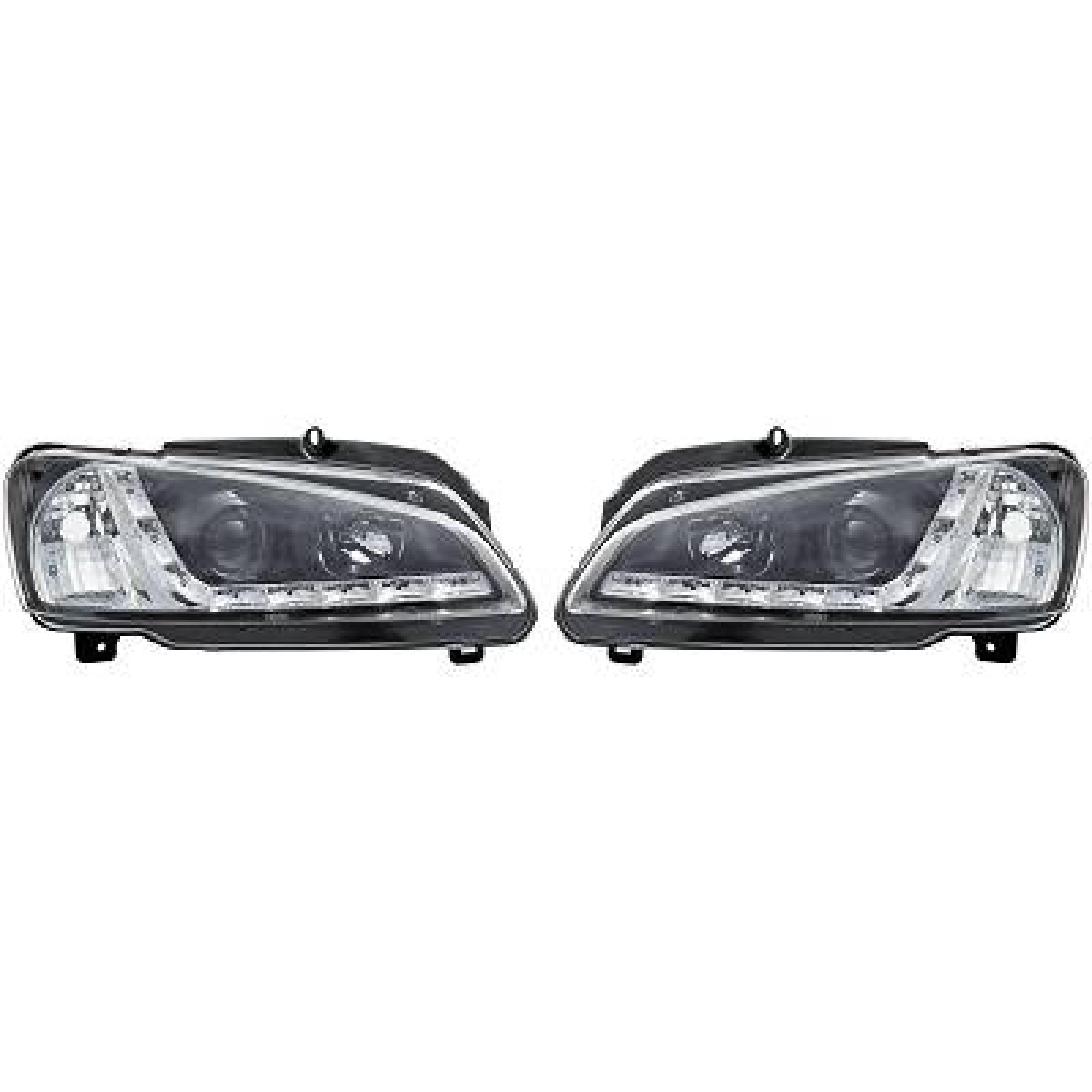 Jogo de faróis principais para Peugeot 106 95-05