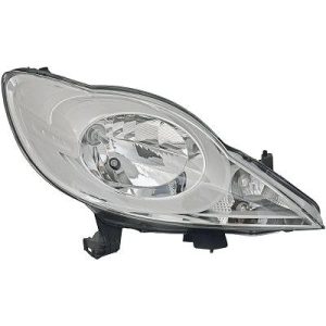 Farol principal Direito para Peugeot 107 12->>