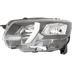 Farol principal Direito para Peugeot Partner / Rifter 18->>