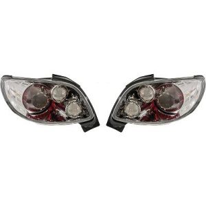 Jogo de farolins traseiros para Peugeot 206/206CC 98-06