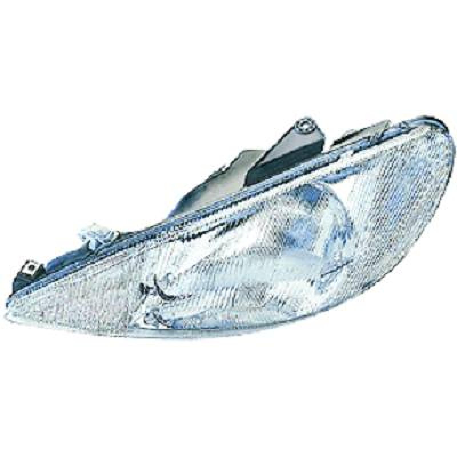 Farol principal Esquerdo para Peugeot 206/206CC 98-08