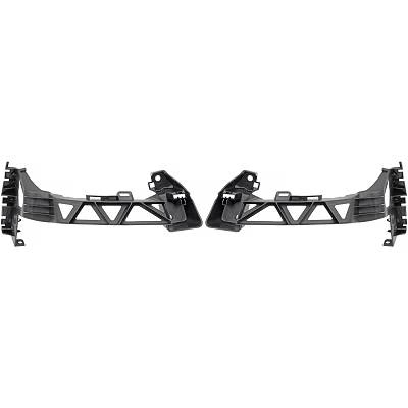Jogo de suportes, pára-choques Traseiro para Peugeot 207 09-12