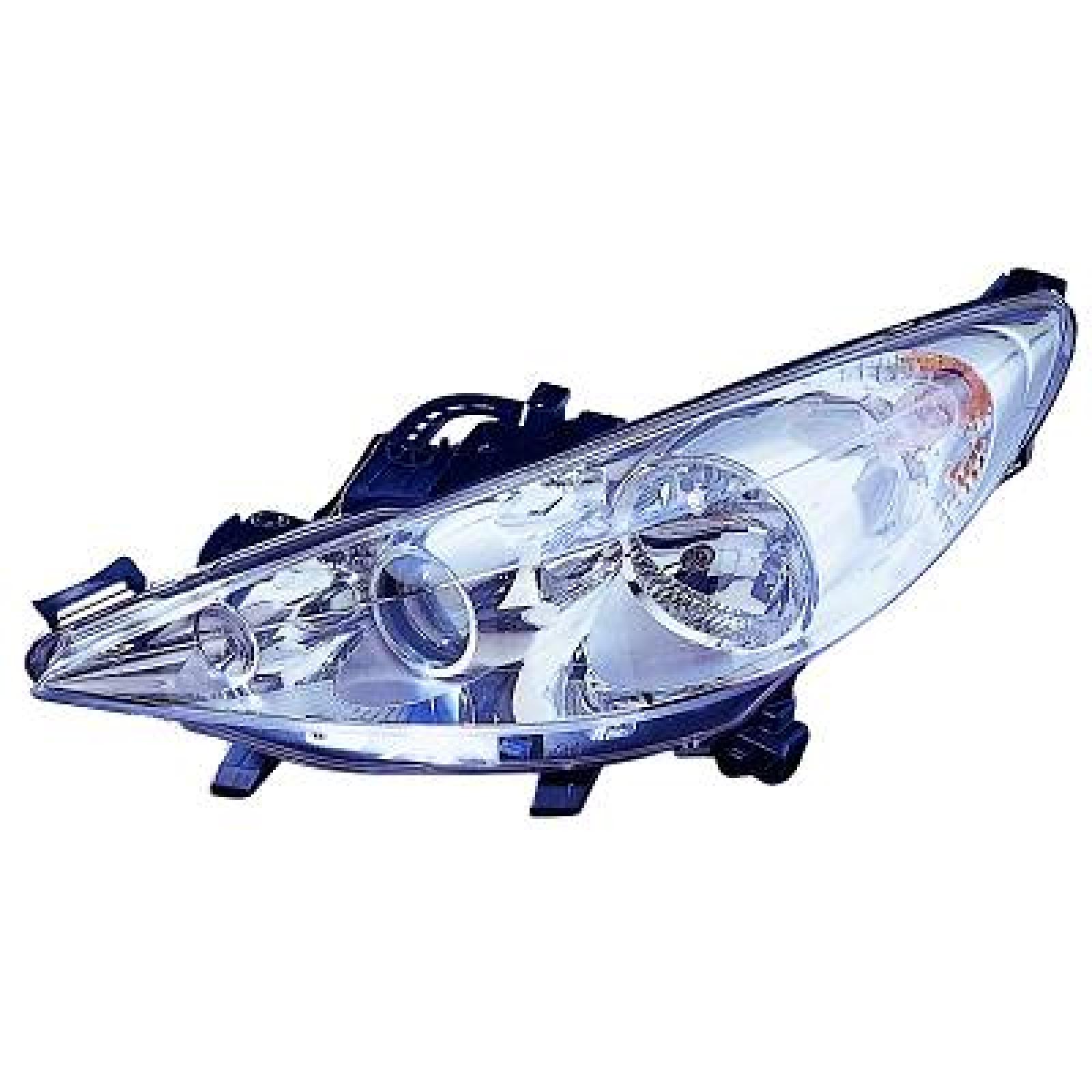 Farol principal Direito para Peugeot 207 06-09