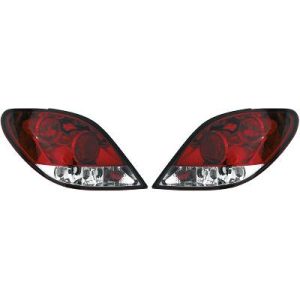 Jogo de farolins traseiros para Peugeot 207 06-12
