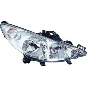 Farol principal Direito para Peugeot 207 09-12