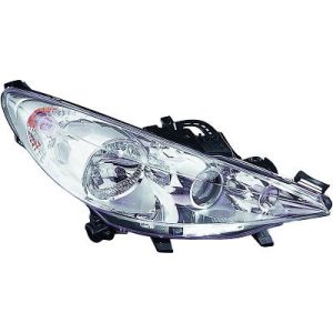 Farol principal Direito para Peugeot 207 06-09