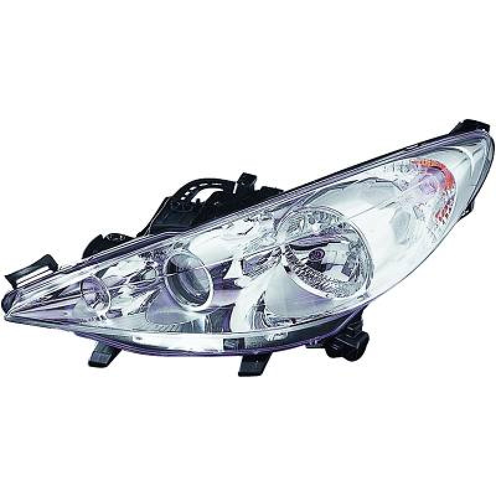 Farol principal Esquerdo para Peugeot 207 09-12