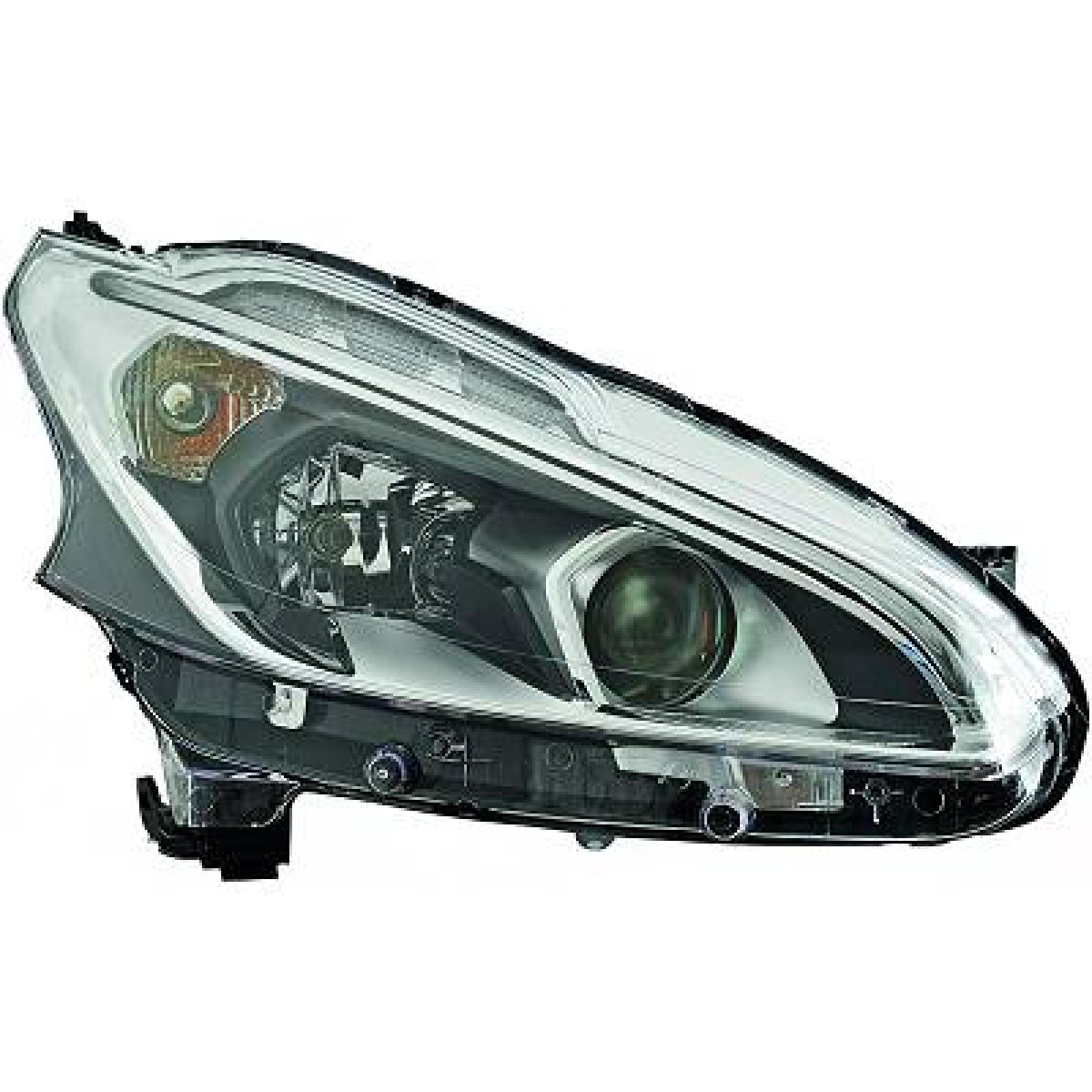 Farol principal Direito para Peugeot 208 15-19
