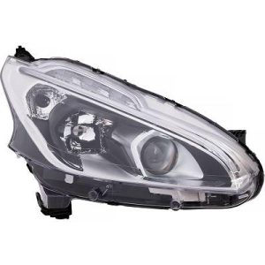 Farol principal Direito para Peugeot 208 15-19