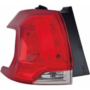 Luz traseira Direito para Peugeot 2008 14-16