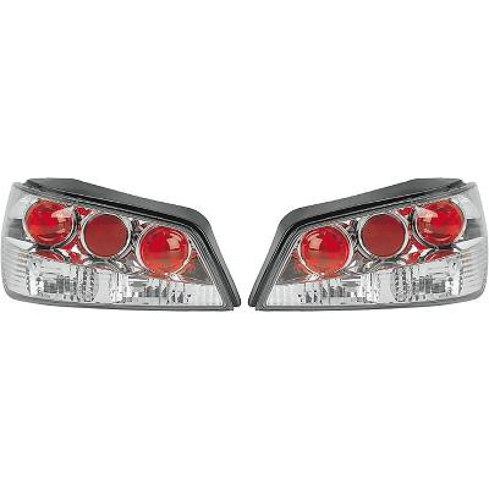Jogo de farolins traseiros para Peugeot 306 93-97