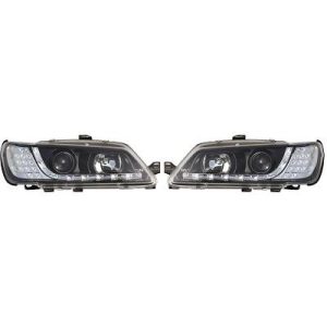 Jogo de faróis principais para Peugeot 306 93-97