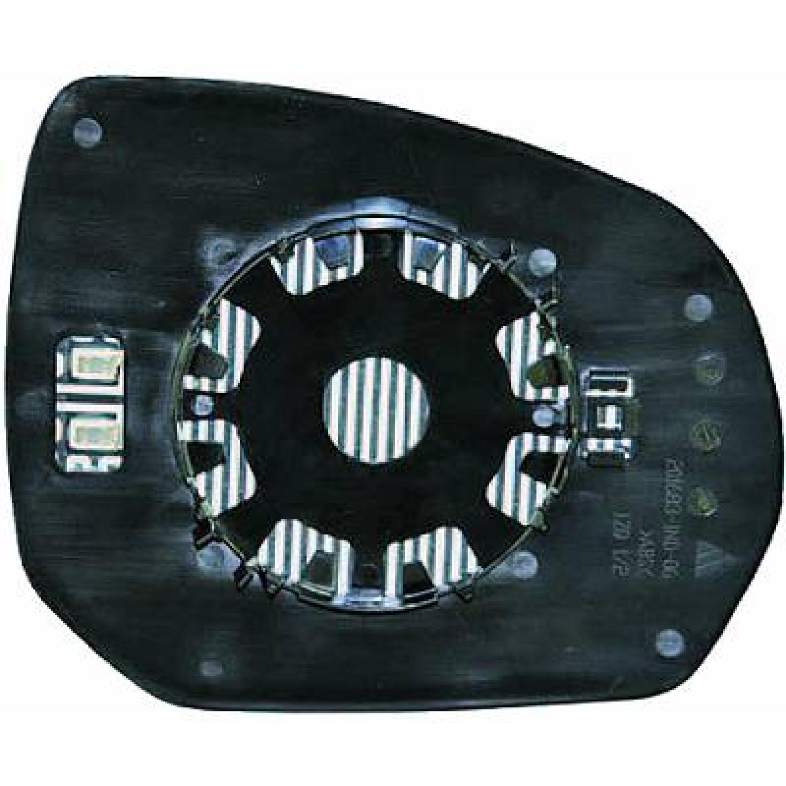 Vidro de espelho, espelho retrovisor exterior Direito para Peugeot 3008 09-14