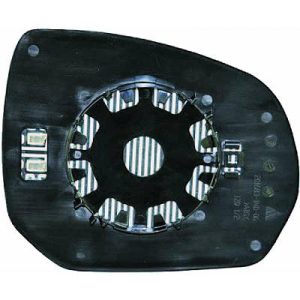 Vidro de espelho, espelho retrovisor exterior Esquerdo para Peugeot 3008 09-14