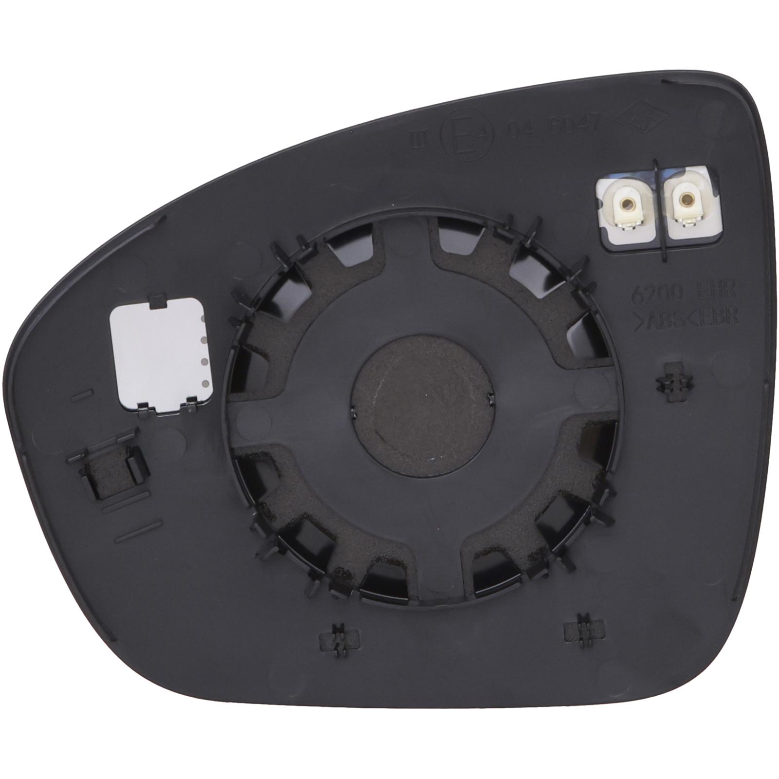 Vidro de espelho, espelho retrovisor exterior para Renault Captur 20->>