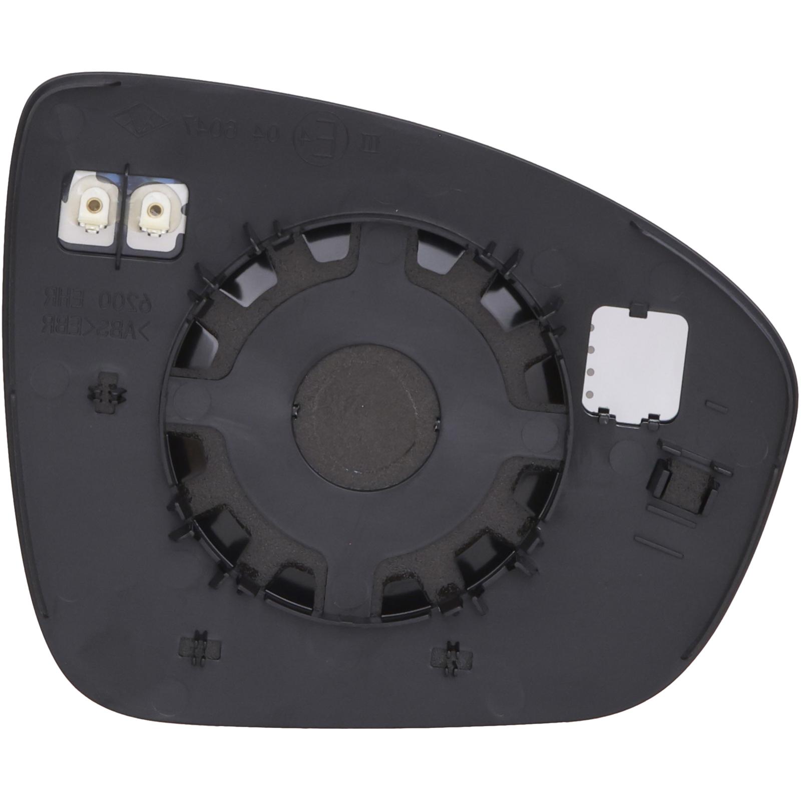 Vidro de espelho, espelho retrovisor exterior para Renault Captur 20->>