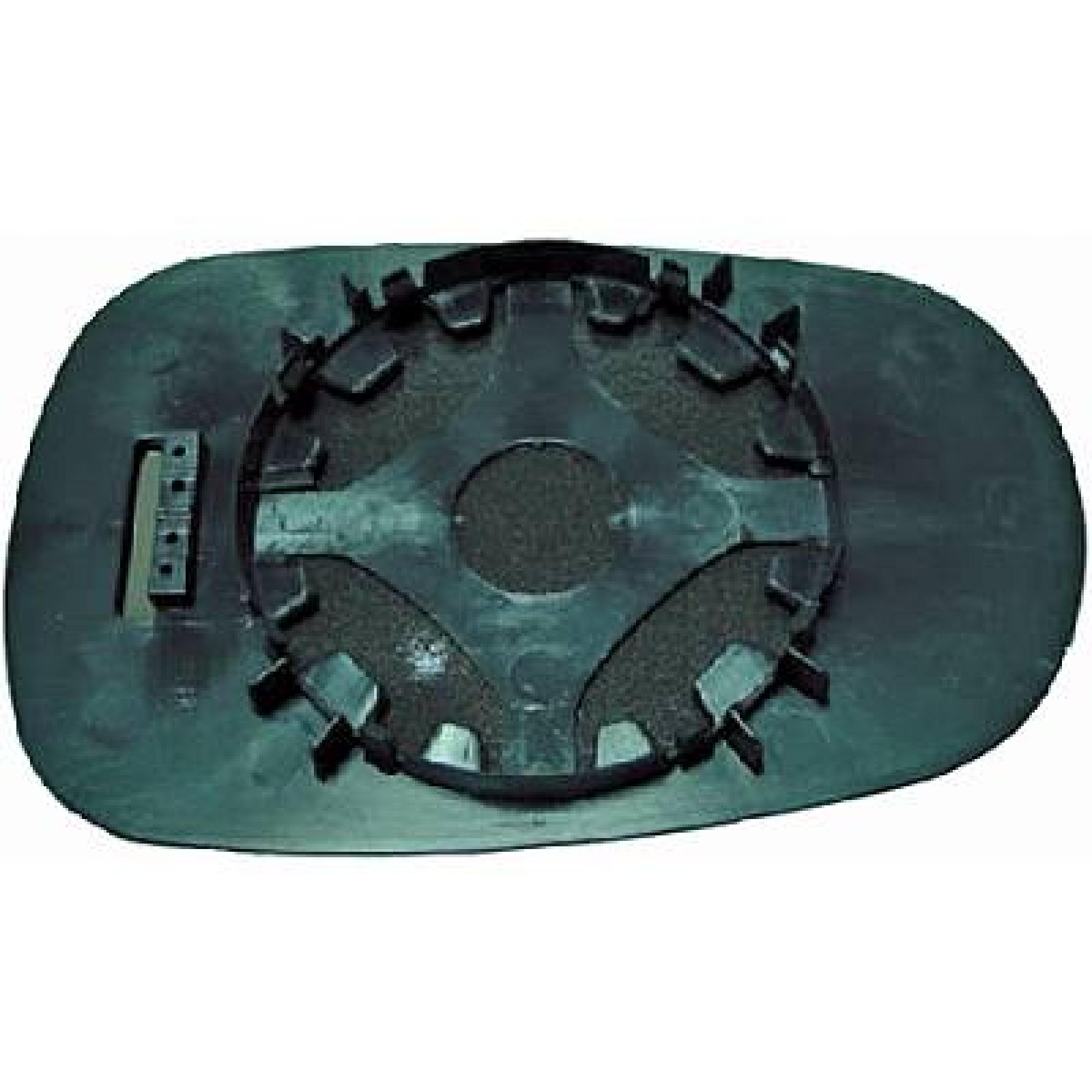 Vidro de espelho, espelho retrovisor exterior Esquerdo para Renault Clio 01-05