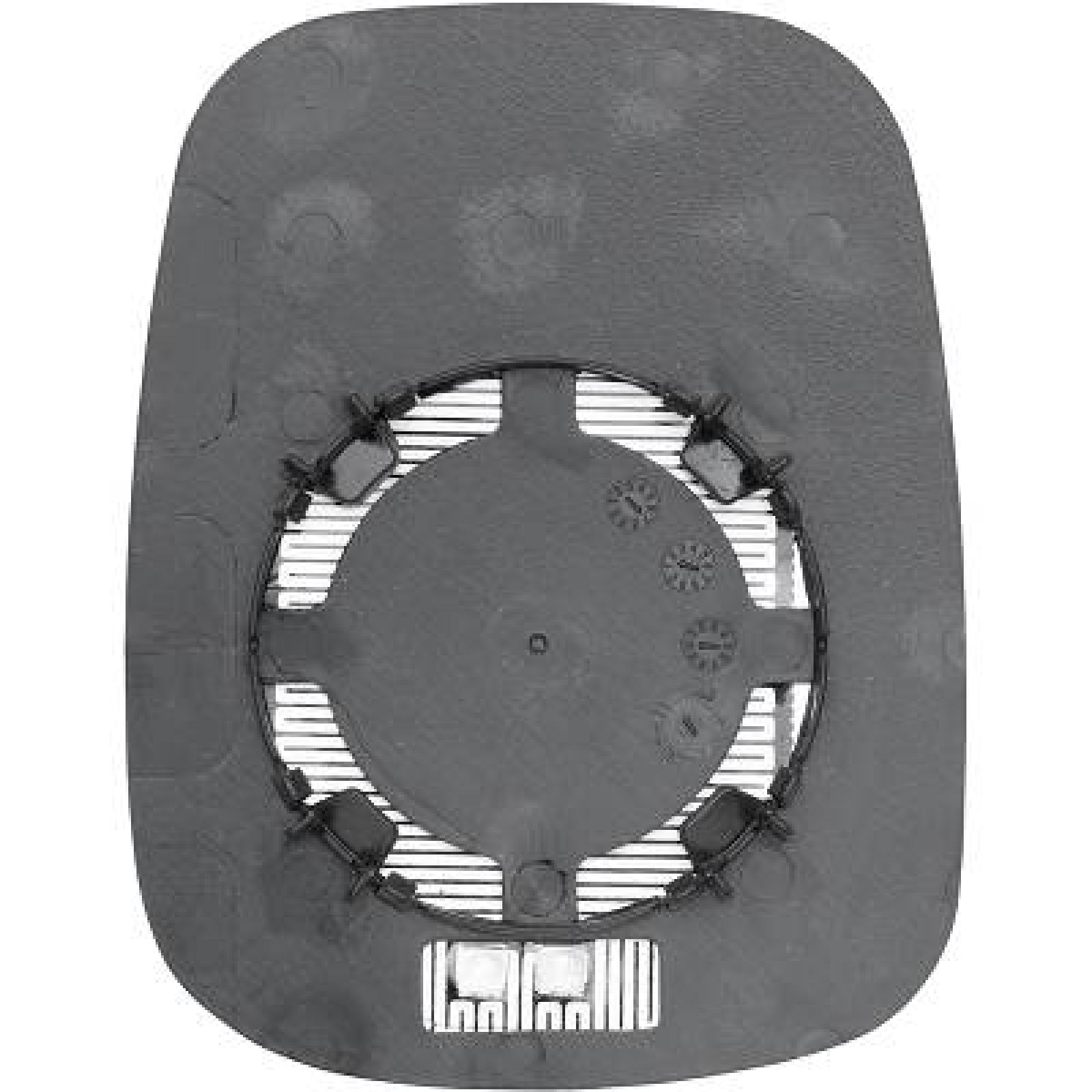 Vidro de espelho, espelho retrovisor exterior para Nissan Kubistar 03-09