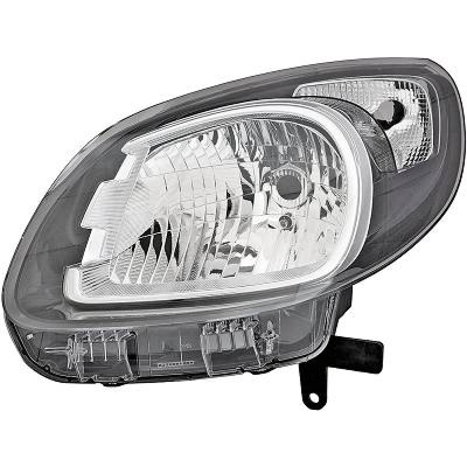Farol principal Esquerdo para Renault Kangoo + Rapid 13->>